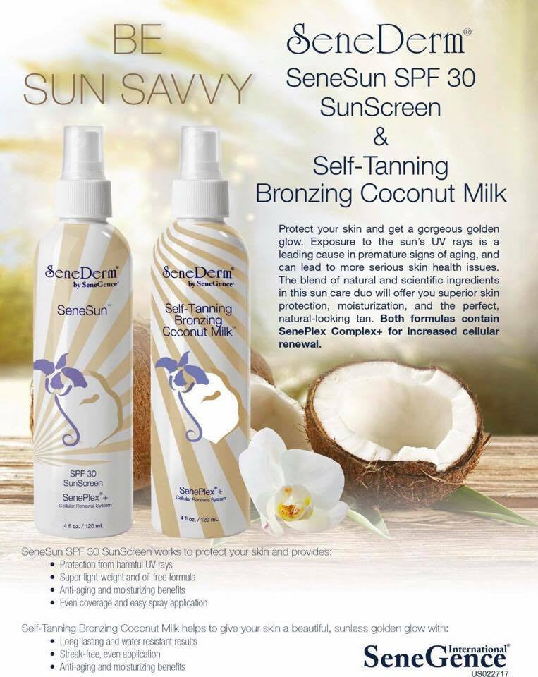 SunScreen and Sunless Tanner